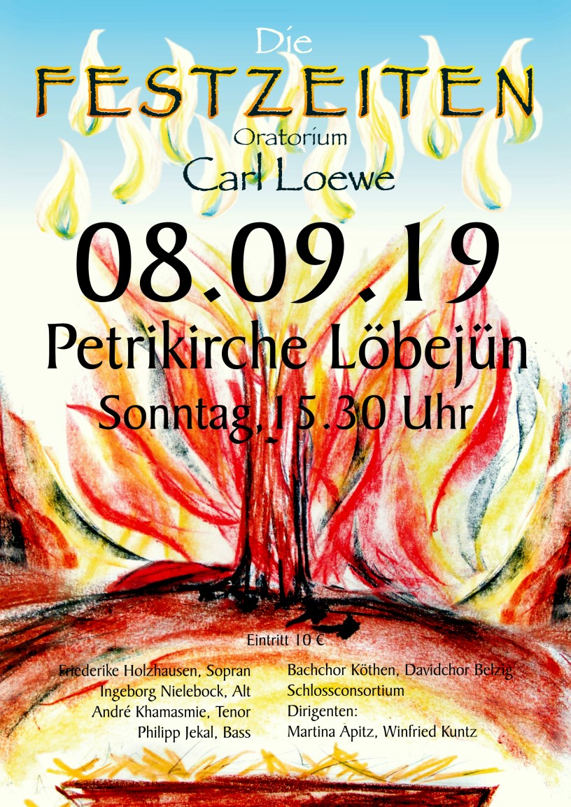 Plakat Lbejn Carl Loewe 2019